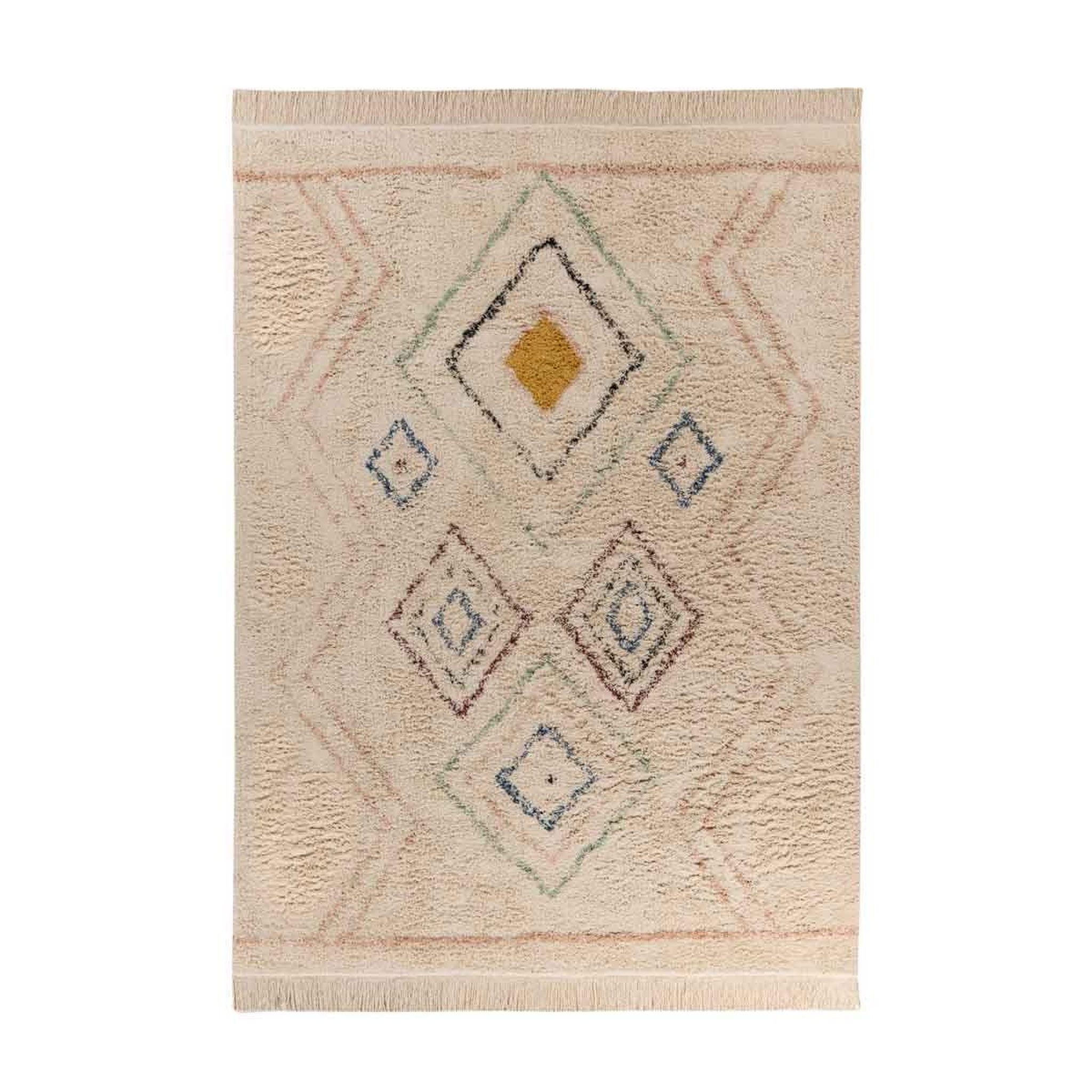 Voir la diapositive 1 : Paris Prix Tapis Tufté à la Main Ethnique  Mylen  Beige