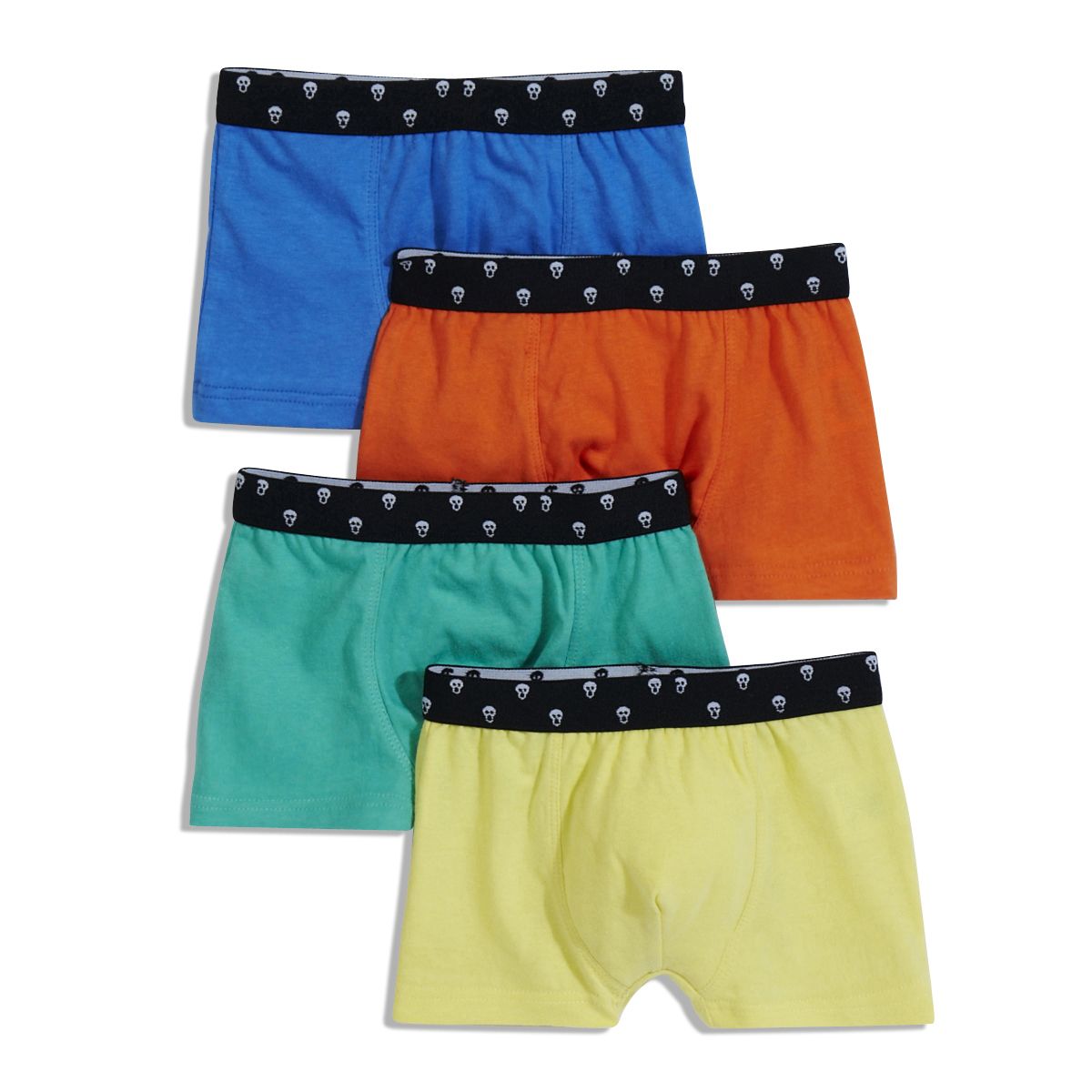 IN EXTENSO Lot de 4 boxers unis garçon 