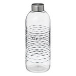 FIVE Bouteille en Verre  Aqua  1L Transparent