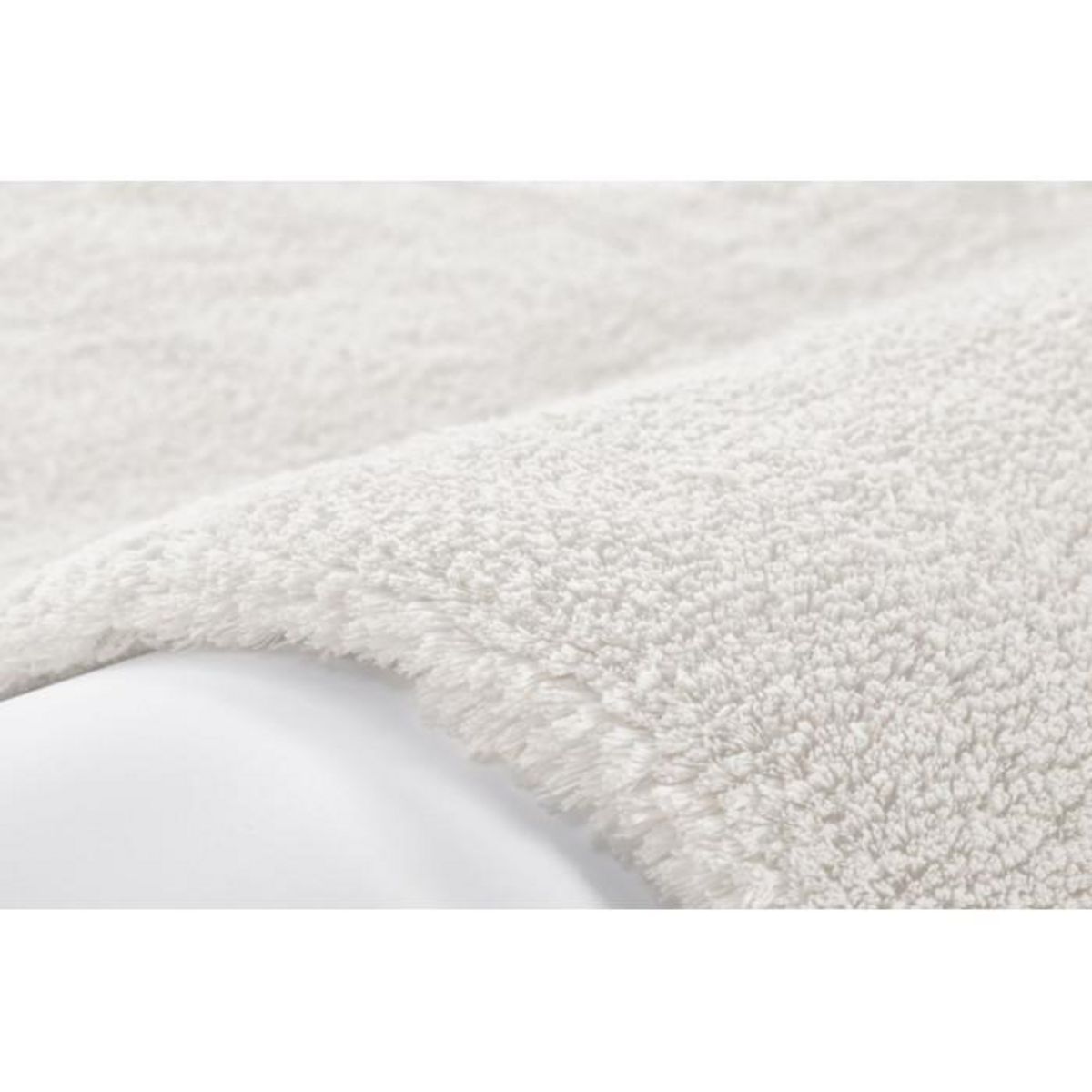 Paris Prix Tapis Shaggy Fait Main  Bali  Ivoire