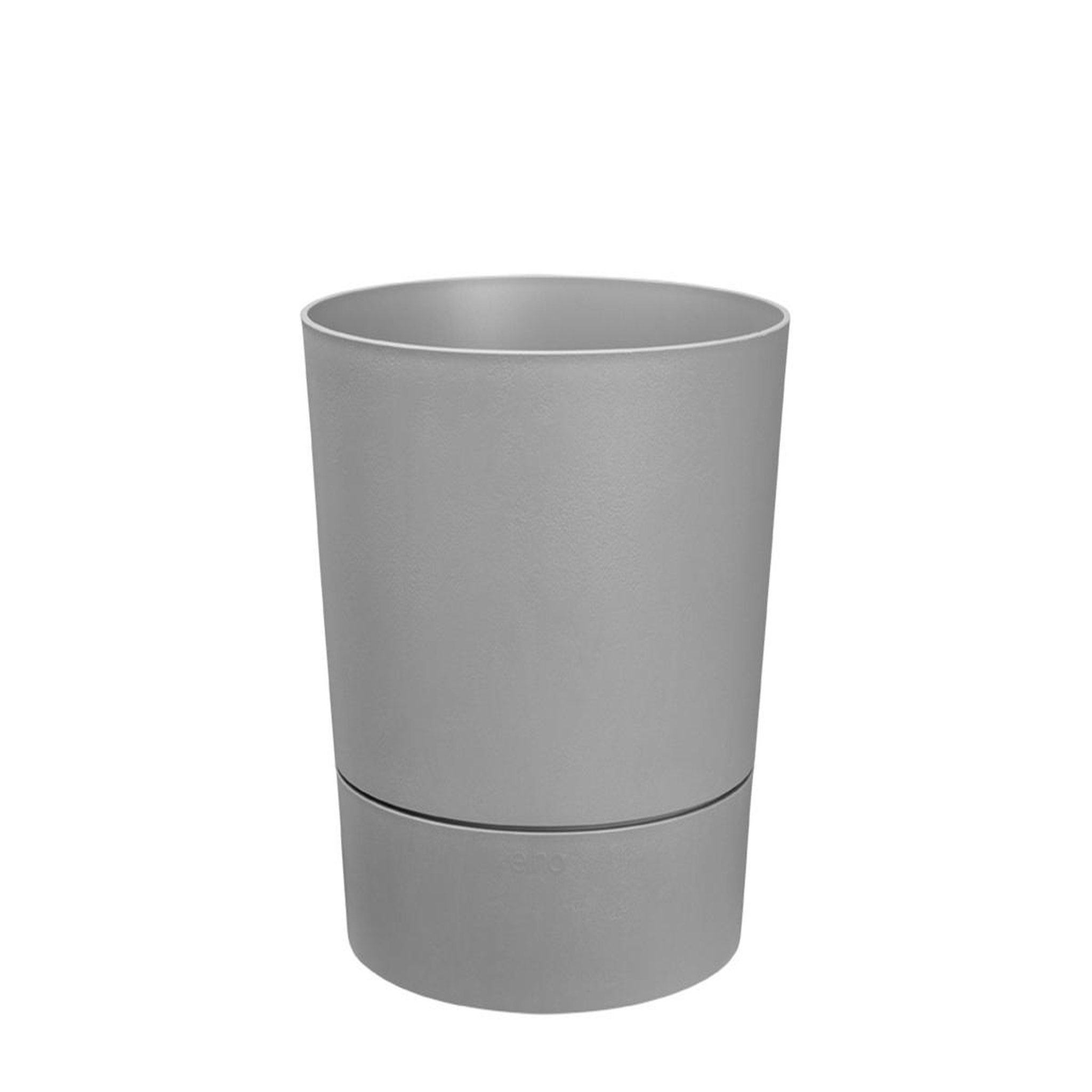 Voir la diapositive 1 : ELHO Pot de fleurs rond extérieur/intérieur Ø 35 cm Elho Aqua Care Greensense gris ciment