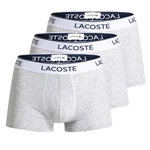 Lacoste X3 Boxers  Homme Lacoste 5H8621. Coloris disponibles : Gris