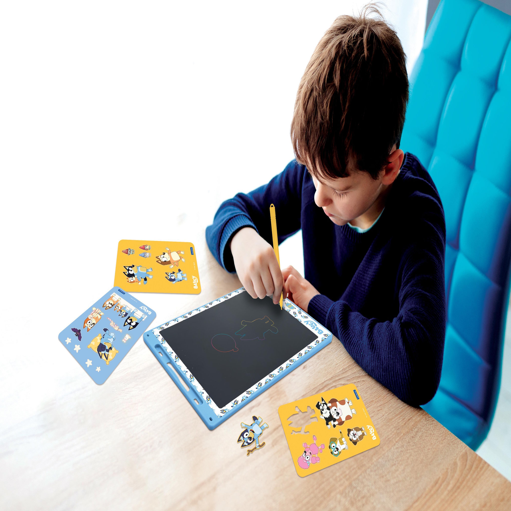 Voir la diapositive 5 : Lexibook Tablette à Dessins électronique multicolore Bluey