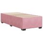 Voir la diapositive 3 : VIDAXL Cadre de lit sans matelas rose 80x200 cm velours
