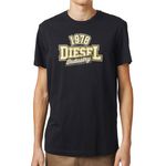 DIESEL T shirt  Homme Diesel Diegos A03365. Coloris disponibles : Noir