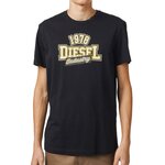 DIESEL T shirt  Homme Diesel Diegos A03365. Coloris disponibles : Noir