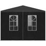 Voir la diapositive 2 : VIDAXL Tente de reception 3 x 4 m Anthracite
