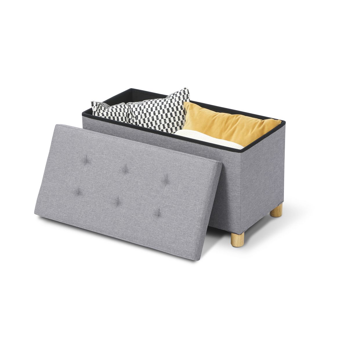 Banc avec pieds 76 cm CARLA