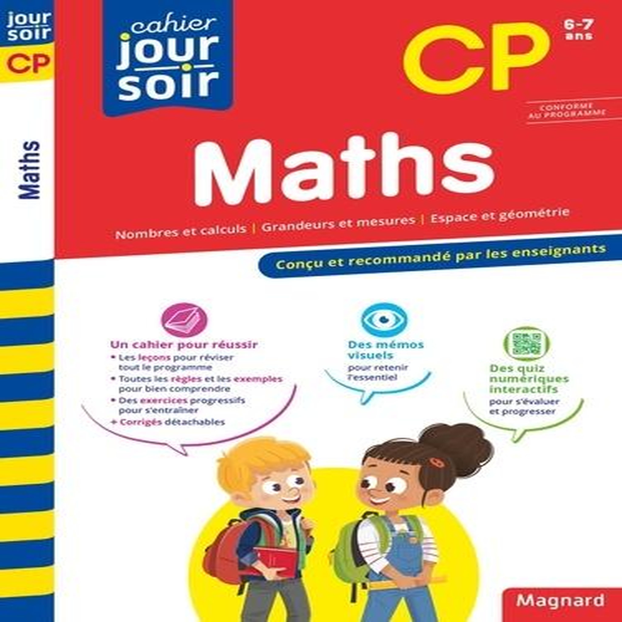 CAHIER DU JOUR/CAHIER DU SOIR MATHS CP, Wormser Michel