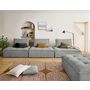 Voir la diapositive 2 : LISA DESIGN Marisol - pouf modulable - velours texturé