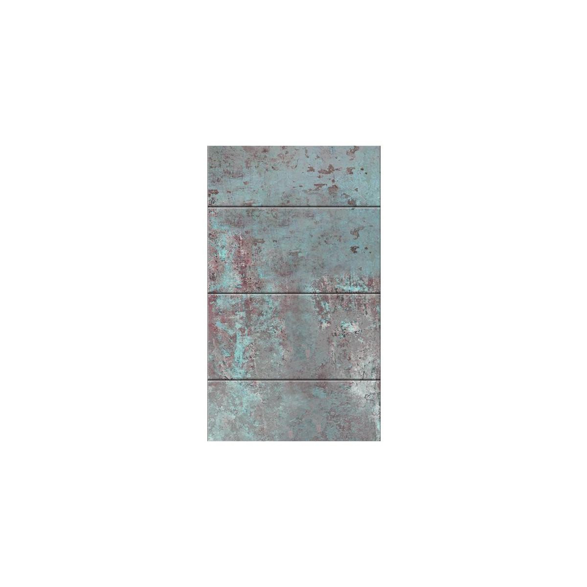 Voir la diapositive 2 : Paris Prix Papier peint  turquoise concrete  50x1000cm