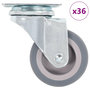 Voir la diapositive 1 : VIDAXL 36 pcs Roulettes pivotantes 50 mm