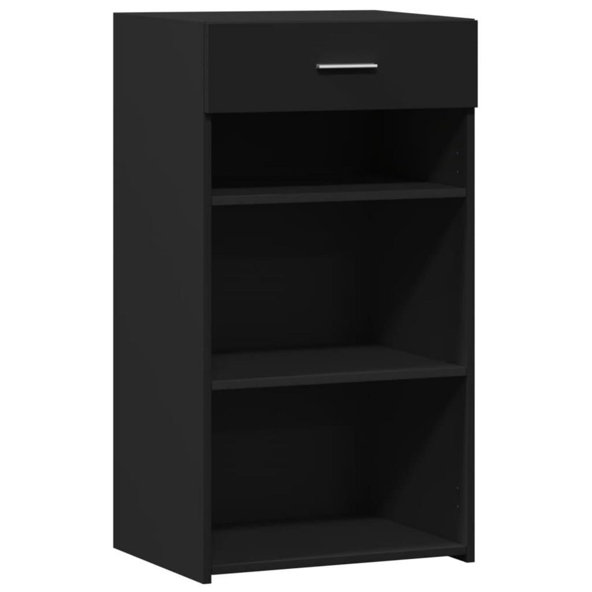 VIDAXL Buffet noir 50x42,5x93 cm bois d'ingenierie