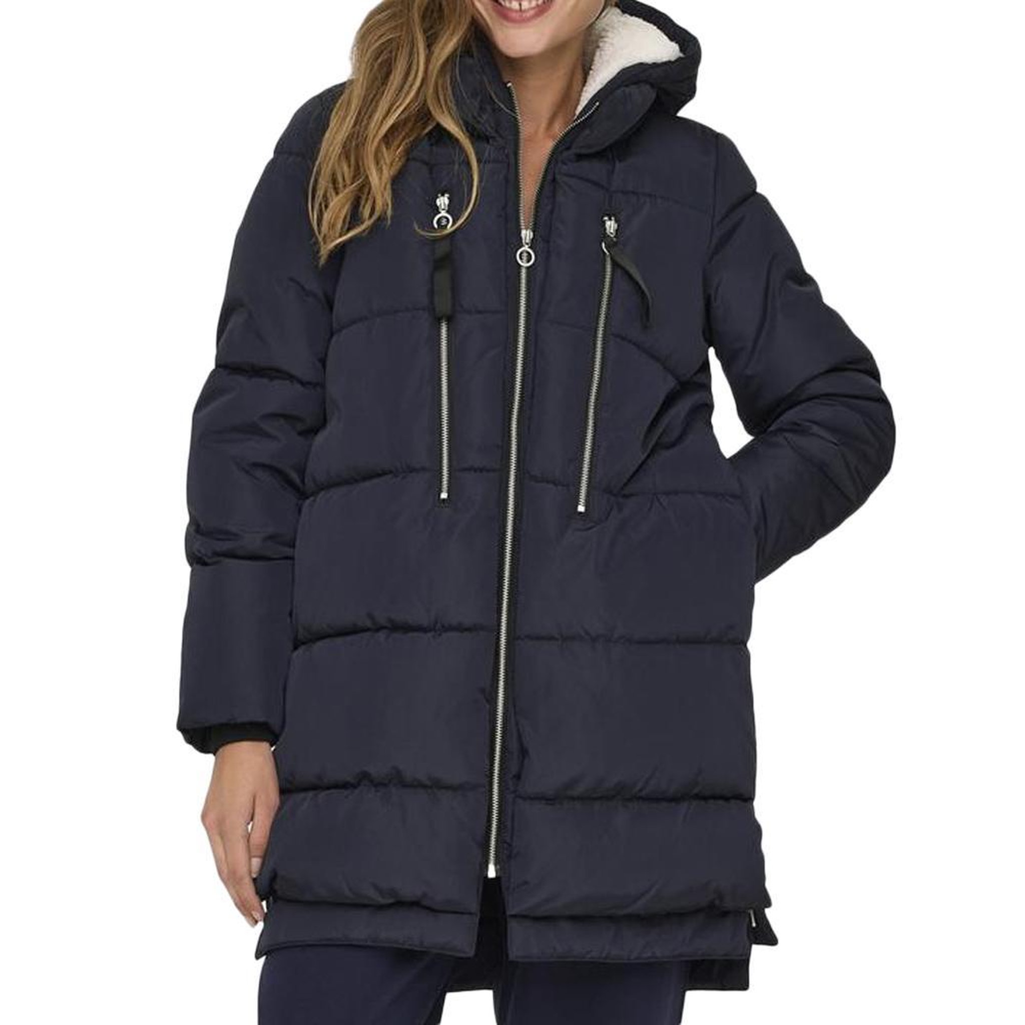Only Doudoune Marine Femme Only Newnora. Coloris disponibles : Bleu