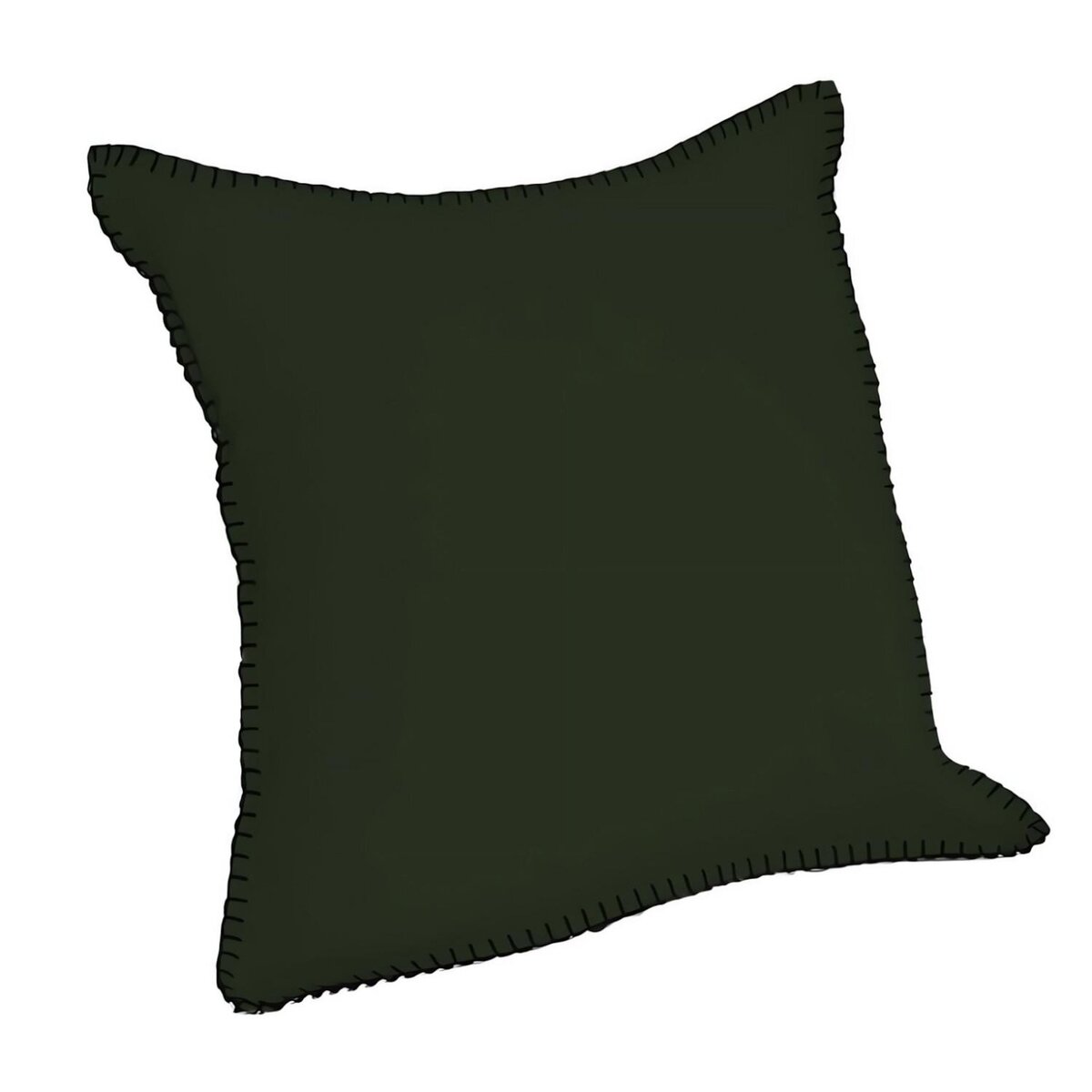 SOLEIL D'OCRE Coussin en coton lavé 40x40 cm SPIRIT, par Soleil d'Ocre