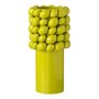 Voir la diapositive 1 : Paris Prix Vase Déco en Céramique  Citron  34cm Vert