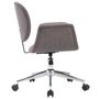 Voir la diapositive 4 : VIDAXL Chaise pivotante de bureau Gris Tissu