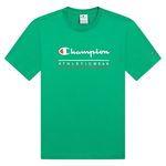 CHAMPION T-Shirt  Garçon Champion Crewneck. Coloris disponibles : Vert