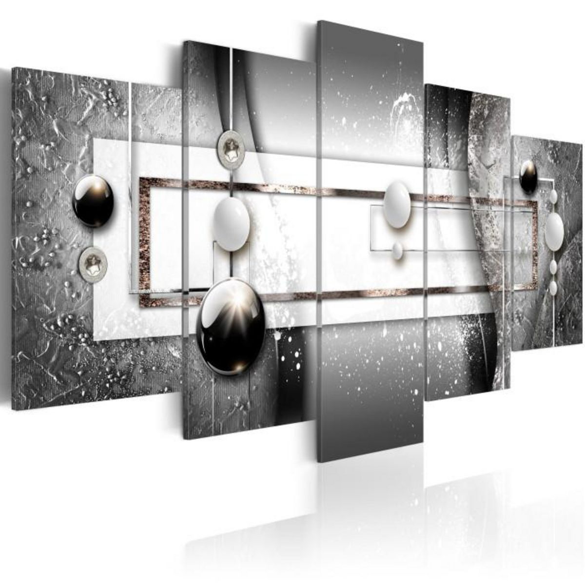 Paris Prix Tableau Imprimé  Grey Symmetry