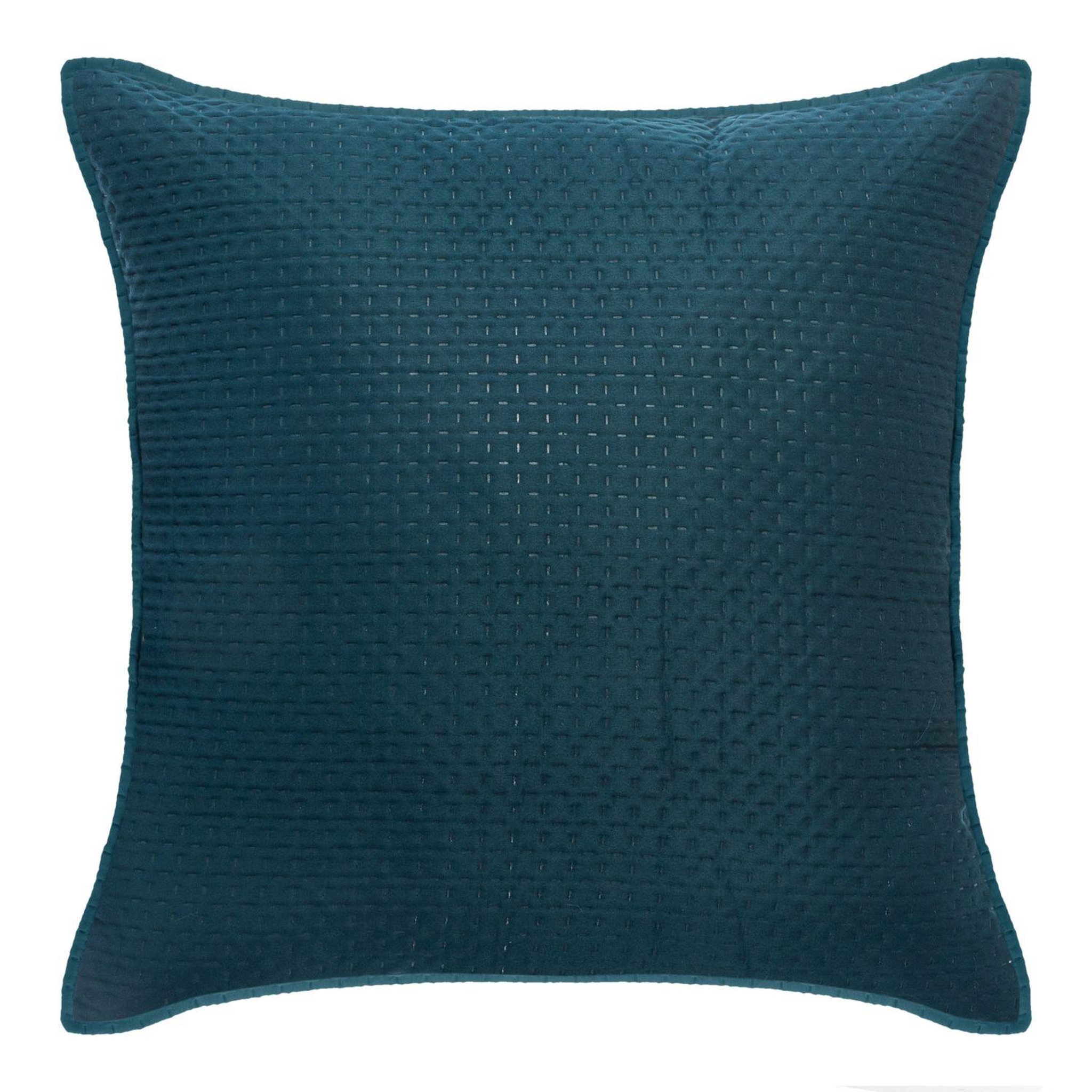Voir la diapositive 3 : ATMOSPHERA Dessus de lit avec 2 taies d'oreillers tressés en polyester