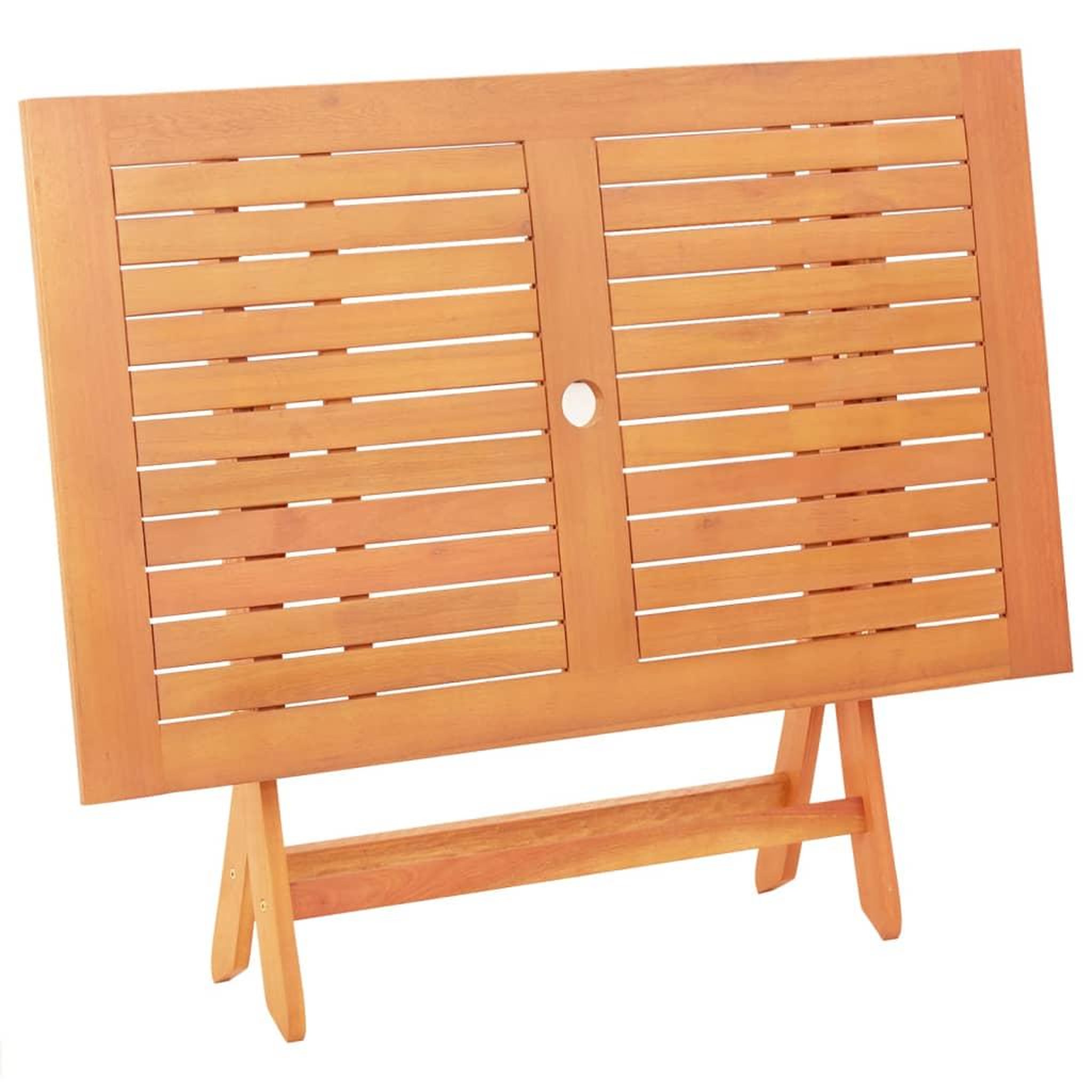 Voir la diapositive 4 : VIDAXL Table pliable de jardin 120x70x75 cm Bois d'eucalyptus solide