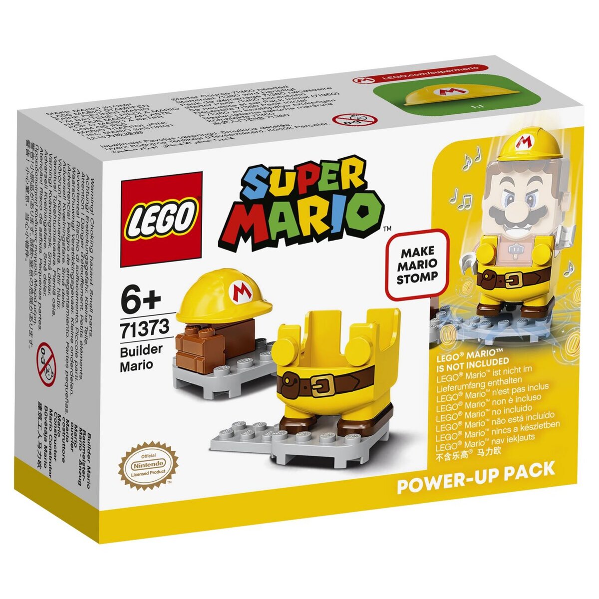 LEGO Super Mario 71373 - Costume de Mario ouvrier