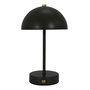 Voir la diapositive 1 : Paris Prix Lampe de Table Rechargeable  Lucia  25cm Noir