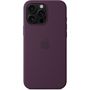 Voir la diapositive 4 : APPLE Coque iPhone 16 Pro Max Prune MagSafe silic