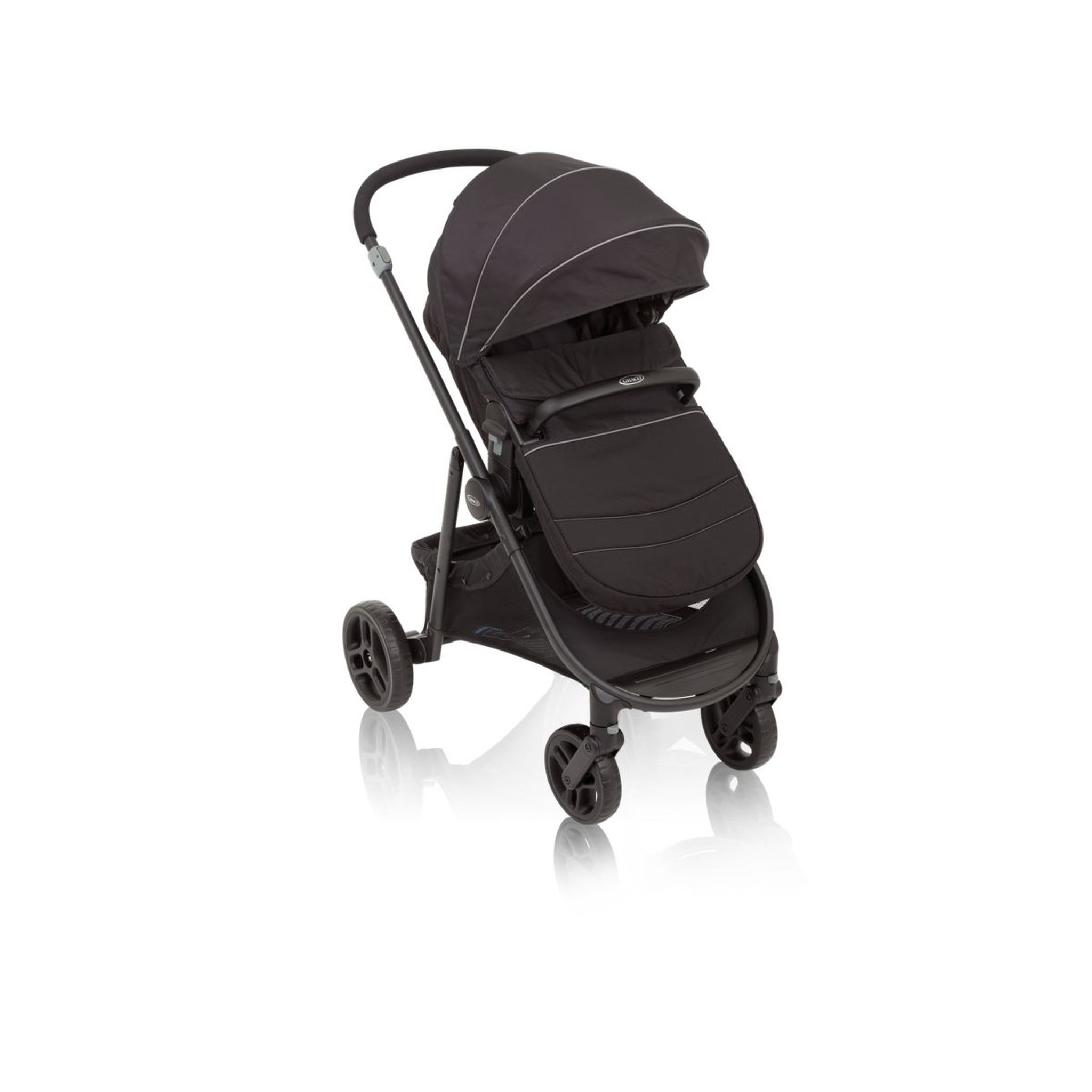 Voir la diapositive 6 : GRACO Poussette 2 en 1 landau TRANSFORM avec protection pluie