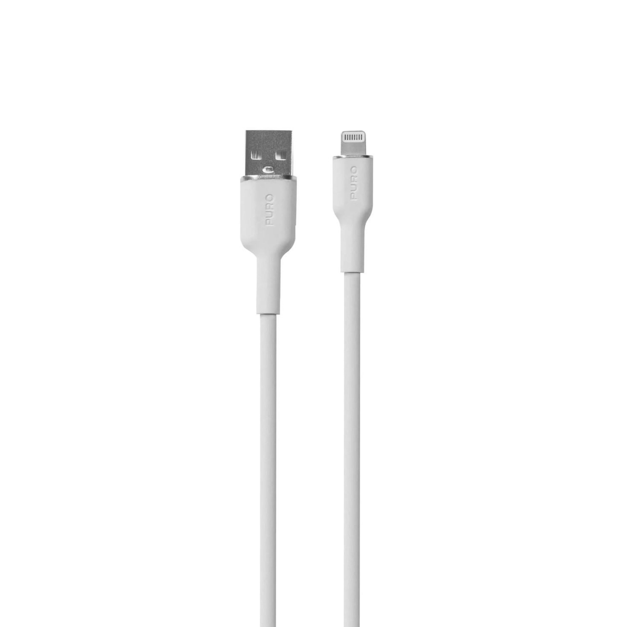 Voir la diapositive 2 : Puro Puro pucaplticonwhi câble lightning 1,5 m blanc