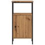 Voir la diapositive 5 : VIDAXL Table de chevet chene artisanal 41x31x80 cm bois d'ingenierie