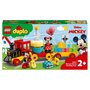Voir la diapositive 1 : LEGO DUPLO 10941 Le Train d&rsquo;anniversaire de Mickey et Minnie Jouet pour Enfant de 2 ans
