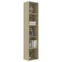 Voir la diapositive 3 : VIDAXL Bibliotheque Chene sonoma 40x30x189 cm Bois d'ingenierie