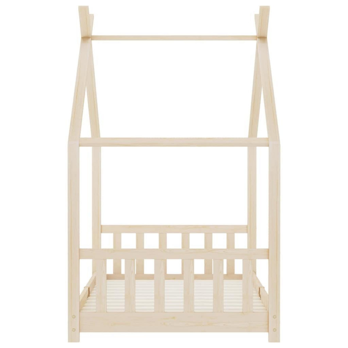 VIDAXL Cadre de lit d'enfant Bois de pin massif 90 x 200 cm