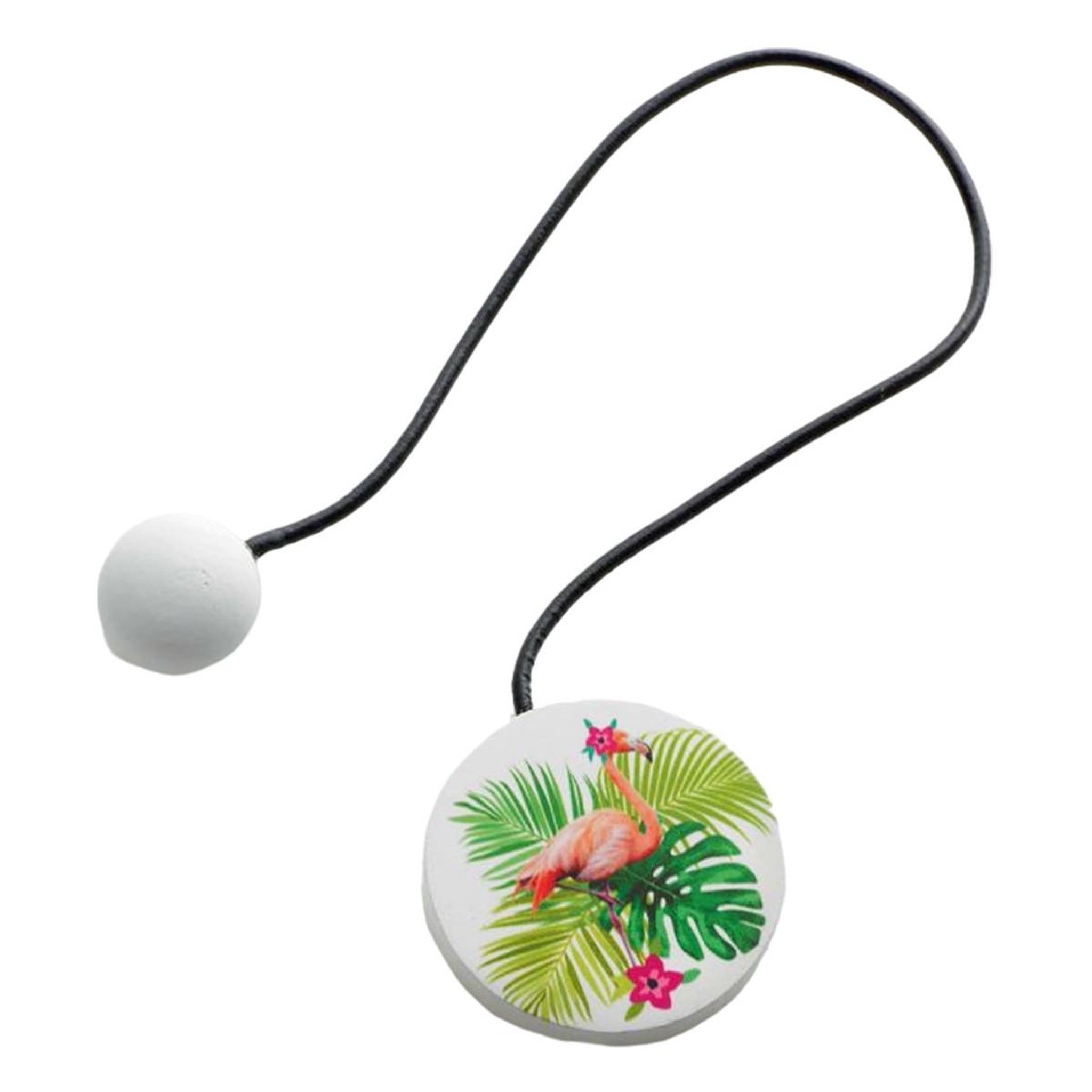 Douceur d'Intérieur Embrasse de rideau aimantée  flamingotic  43cm vert