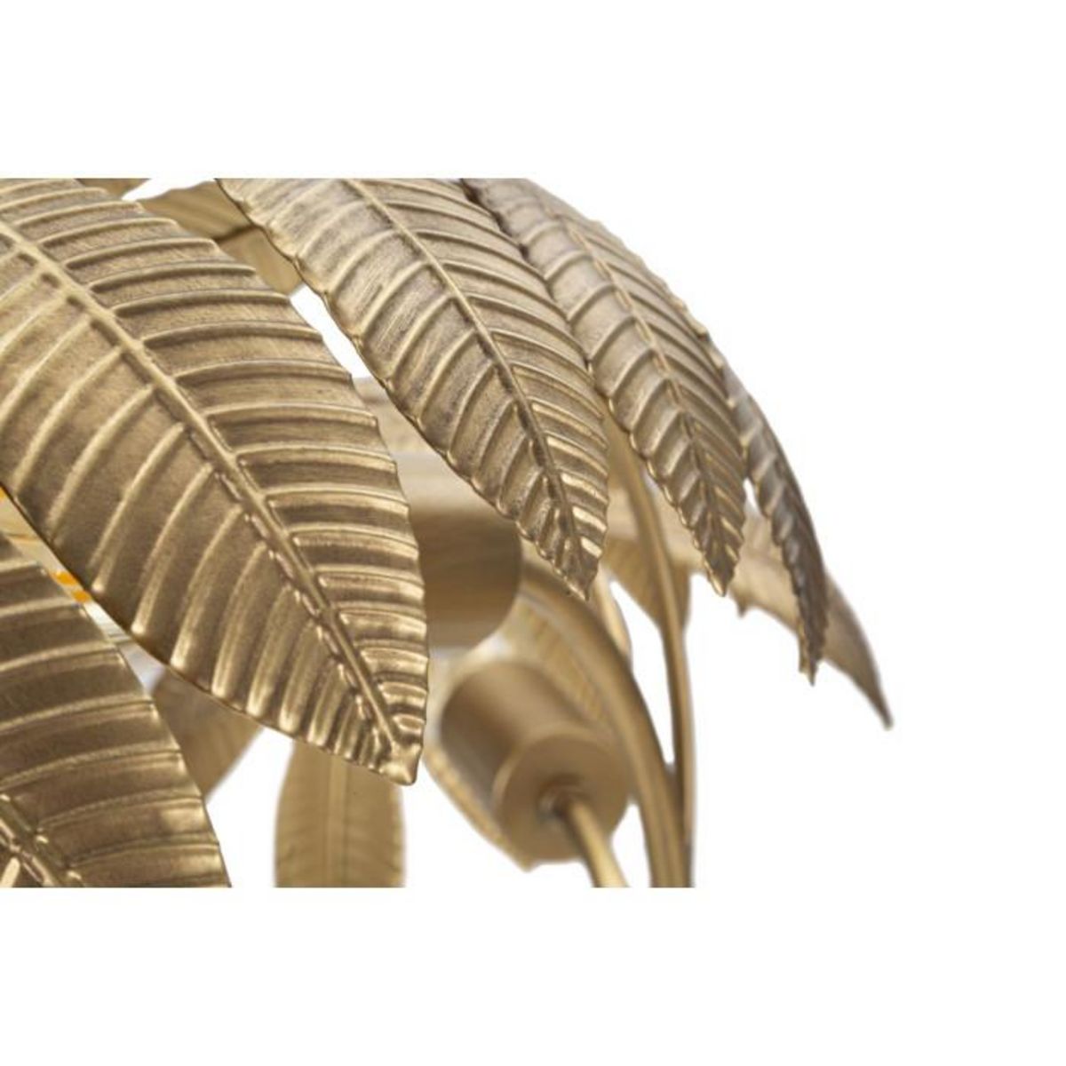 Paris Prix Lampe à Poser en Métal  Leaf  81cm Or