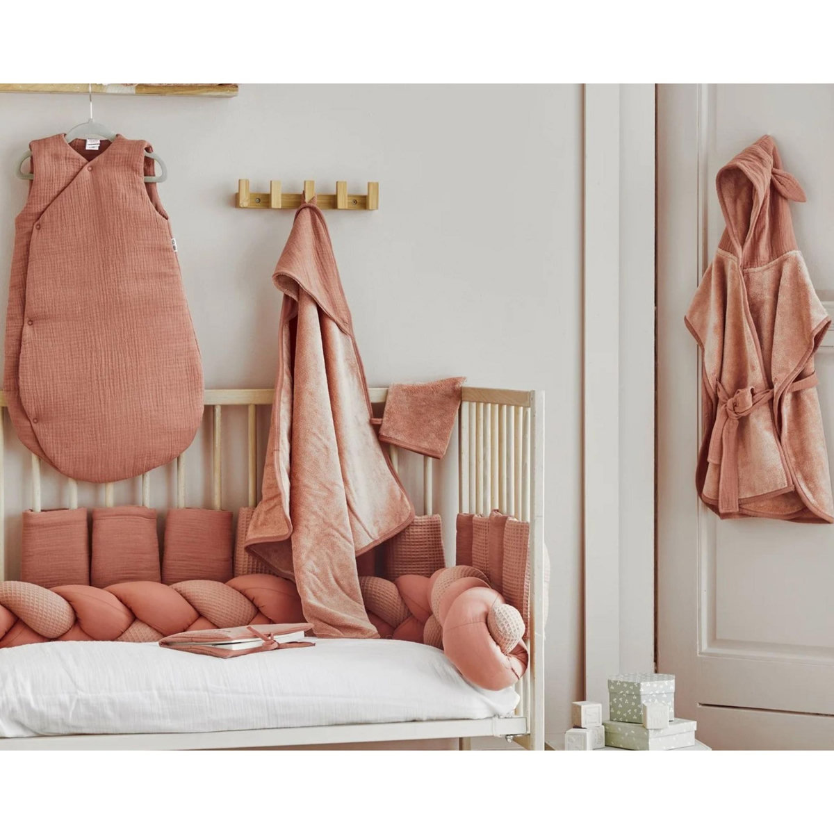 BB&CO Gigoteuse bébé 100% coton forme kimono Mix and Match