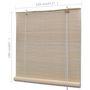 Voir la diapositive 6 : VIDAXL Stores a rouleau Bambou naturel 4 pcs 120x160 cm