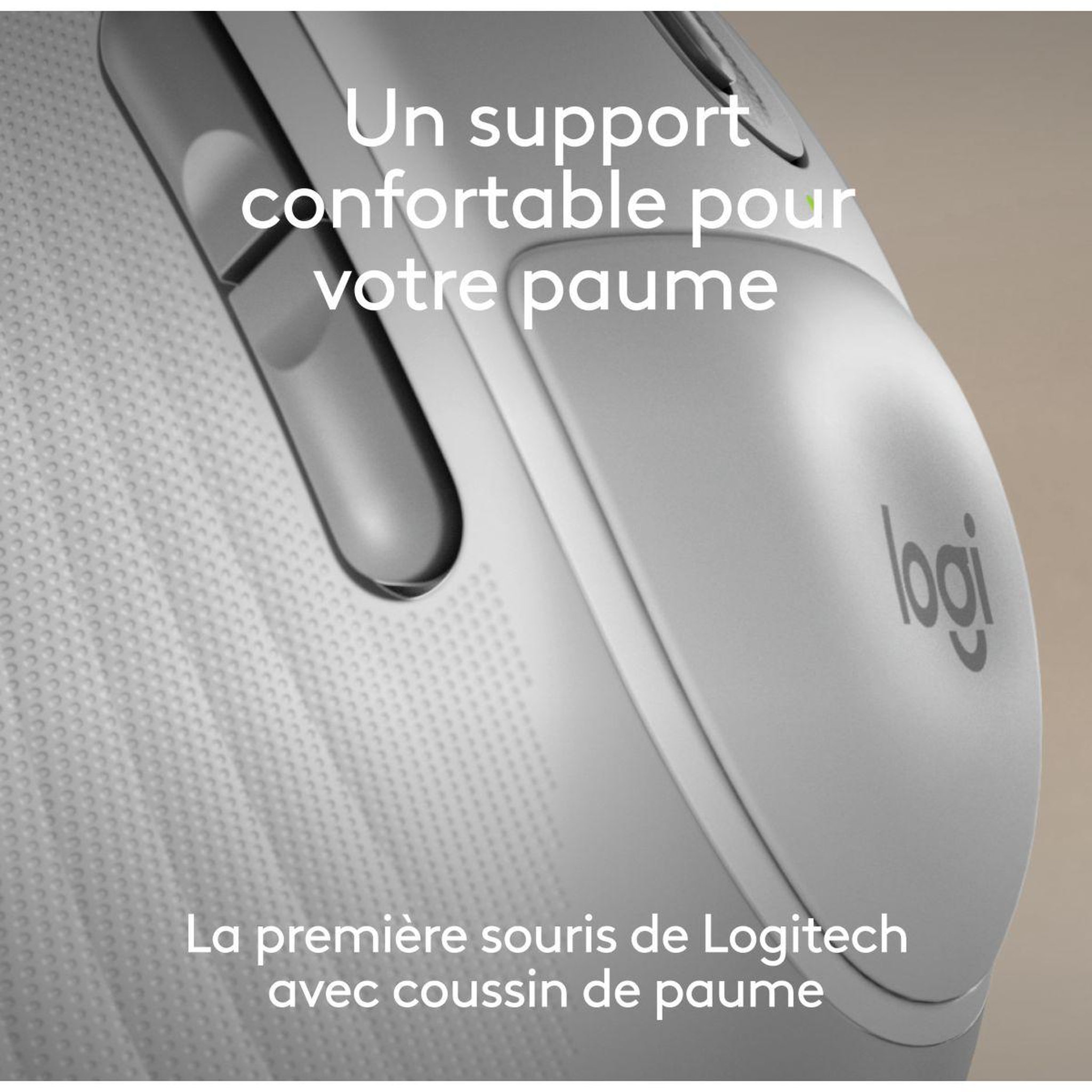 Voir la diapositive 3 : Logitech Souris sans fil m850 l offwhite