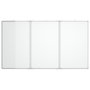 Voir la diapositive 3 : VIDAXL Tableau blanc magnétique pliable 150x100x1,7 cm aluminium