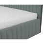 Voir la diapositive 5 : BEST MOBILIER Stuart - lit coffre - 140x200 cm - sommier inclus - en velours