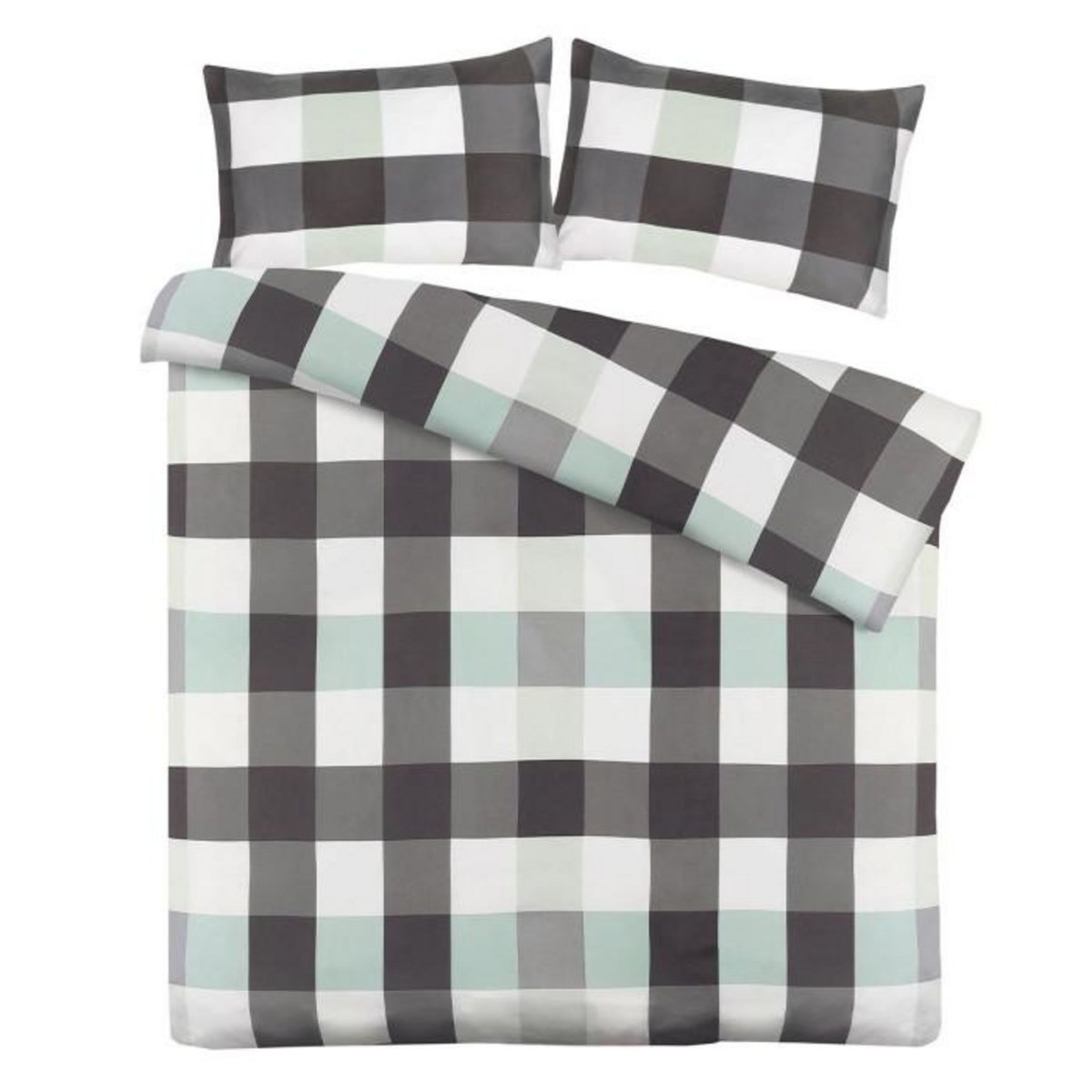 Paris Prix Parure de Lit 3 Pièces  Nevada  240x220cm Anthracite