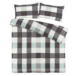 Paris Prix Parure de Lit 3 Pièces  Nevada  240x220cm Anthracite