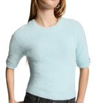 MORGAN Pull Manches Courtes  Femme Morgan MTOM. Coloris disponibles : Bleu