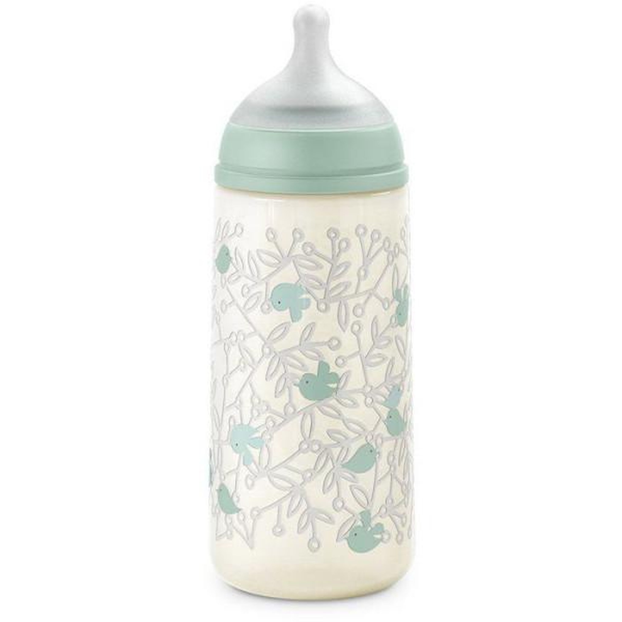 Suavinex Biberon - suavinex - birdies - tétine sx pro l - 360 ml - 6 mois et plus - vert