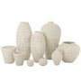 Voir la diapositive 2 : Paris Prix Vase Pot Antique en Ciment  Mack  100cm Blanc