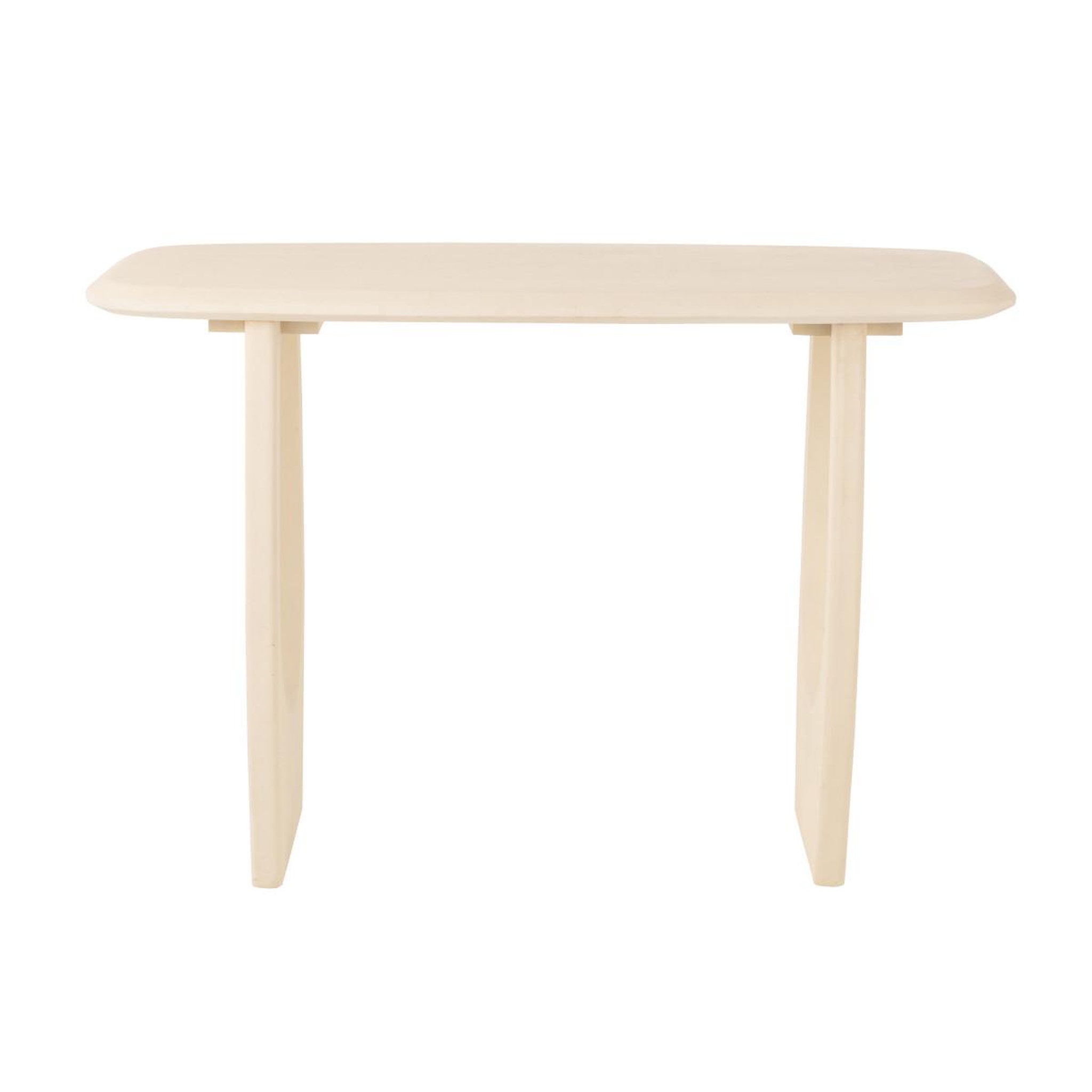 Voir la diapositive 2 : J-LINE Console design en bois  cave  120cm beige