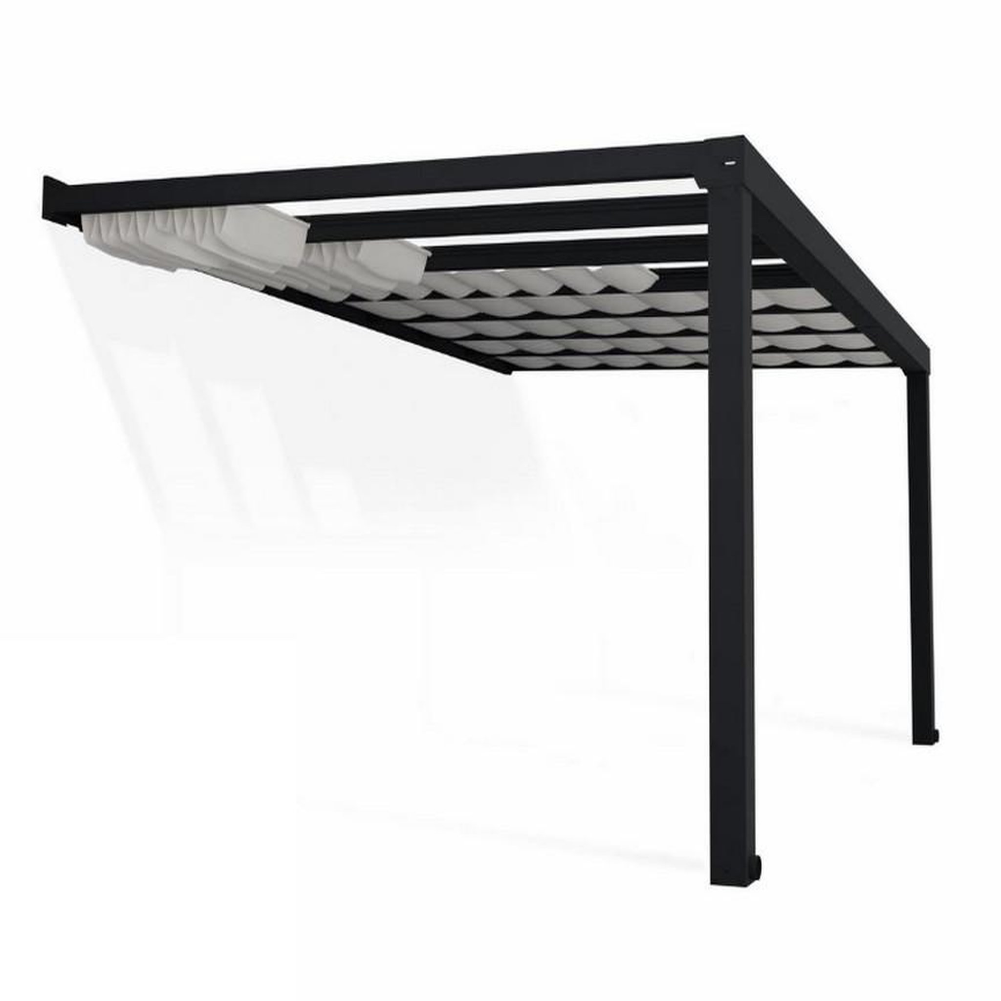 Palram Stores de toit 3,4x5,2m blanc - 705872