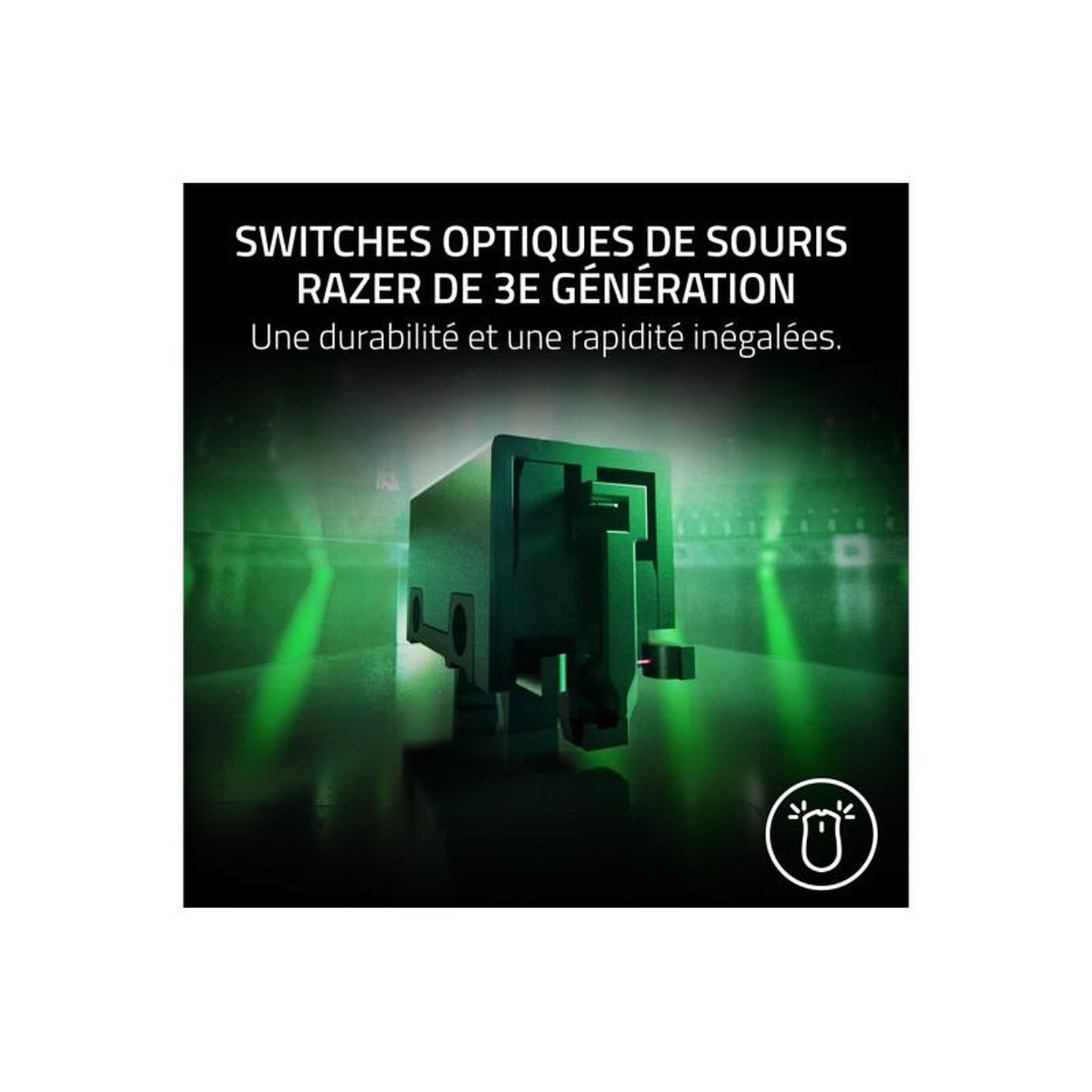 Voir la diapositive 6 : Razer Souris gamer sans fil viper v3 pro noir
