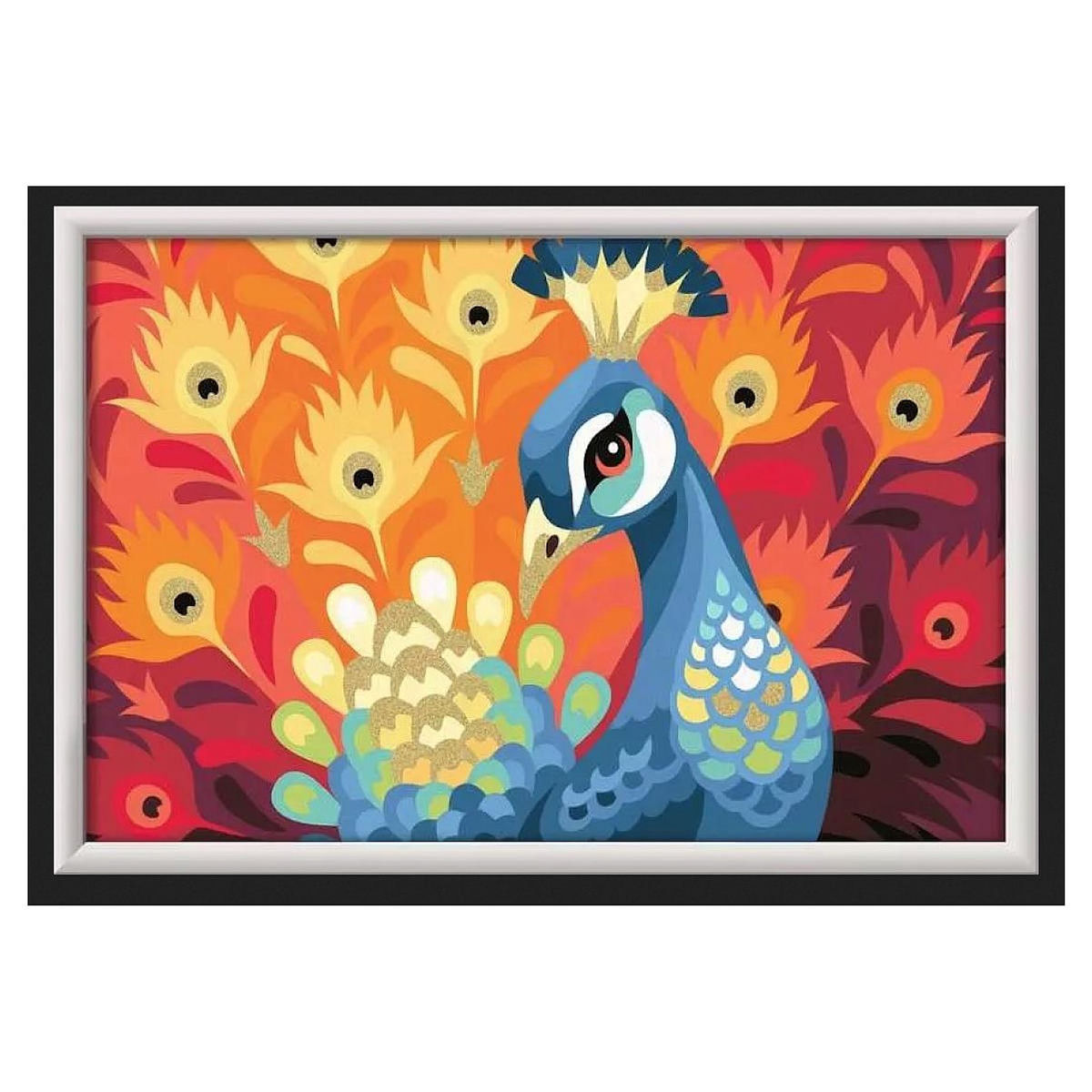 RAVENSBURGER CreArt Kids Peinture au numero Paon